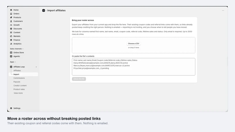 Affiliate Loop