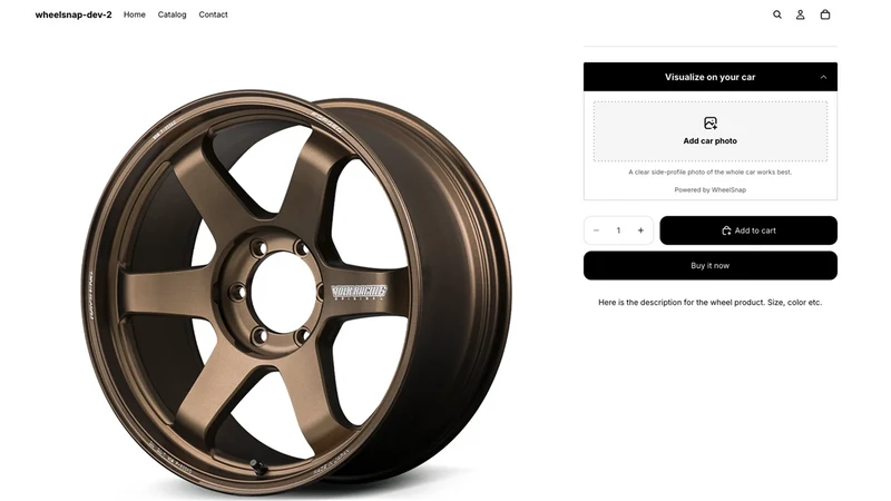 WheelSnap: Wheel Visualizer