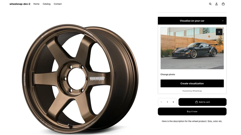 WheelSnap: Wheel Visualizer