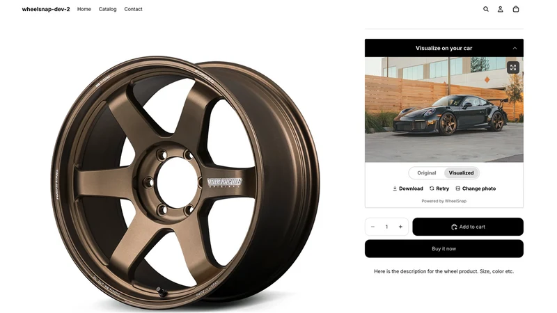 WheelSnap: Wheel Visualizer