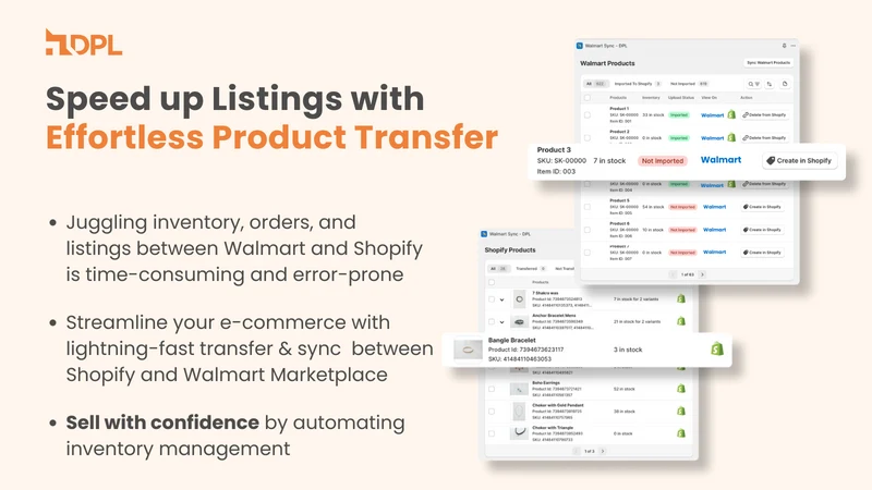DPL Walmart Integration