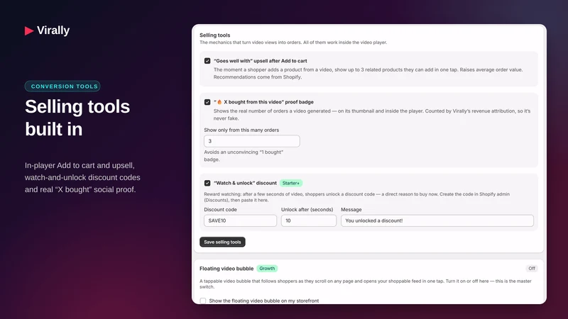 Virally: TikTok Social Proof
