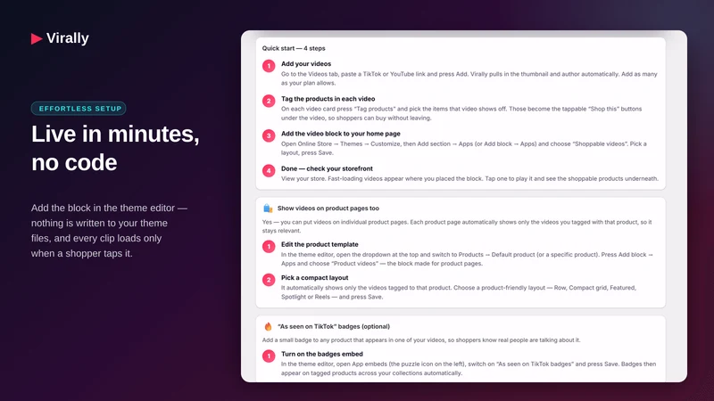 Virally: TikTok Social Proof