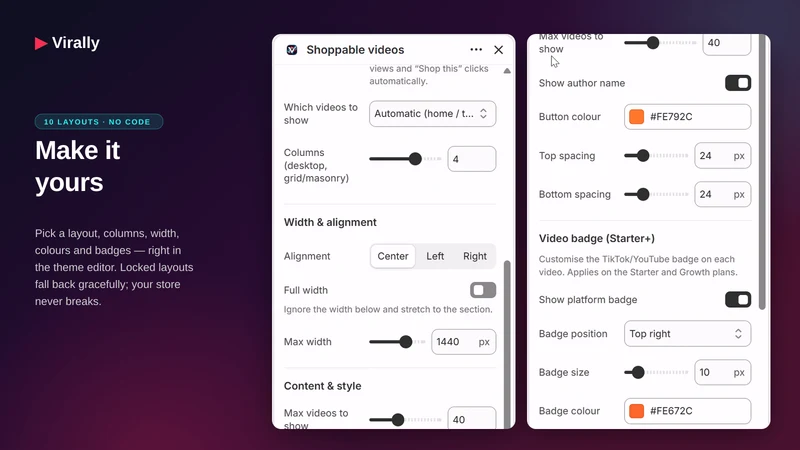 Virally: TikTok Social Proof