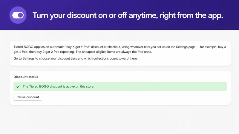 Tierly: Buy X Get Y Free