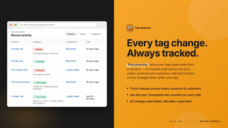 Tag History