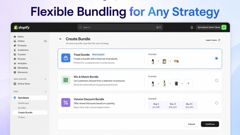 SyncStack ‑ Product Bundles