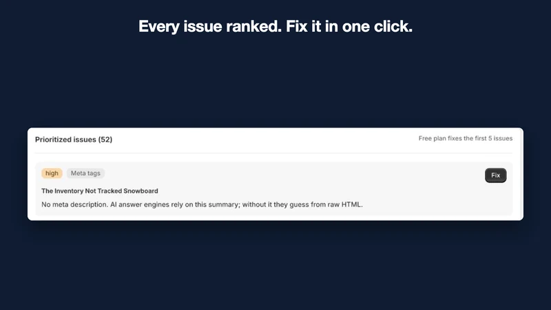 Auditly: AI Search & SEO