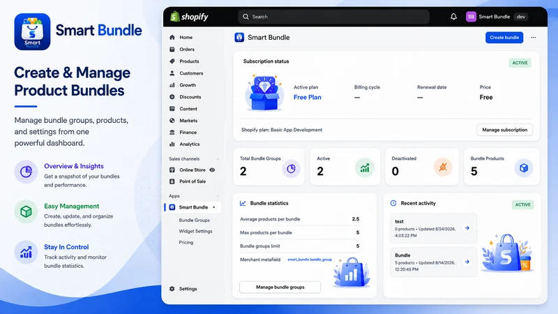 Smart Bundle & Upsell FreeGift