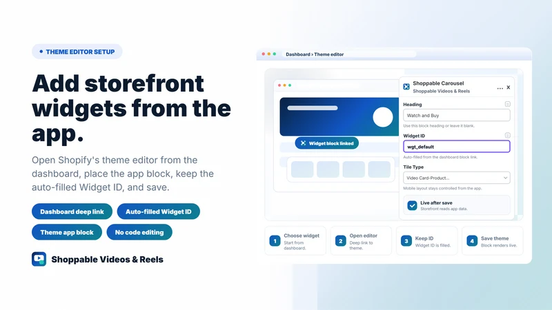 OCS: Shoppable Videos&Reel