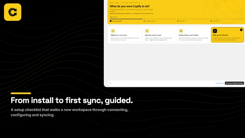Copify Multi Store Sync