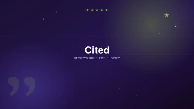 Cited: Product Reviews App