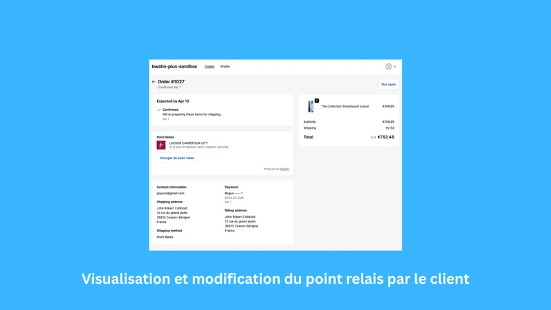 BwatIO Point Relais