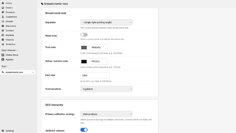 Easy Breadcrumbs SEO