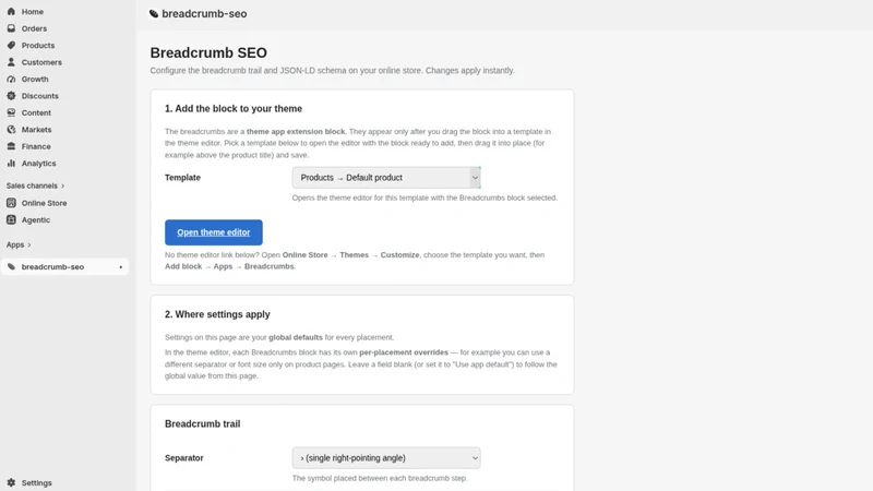 Easy Breadcrumbs SEO