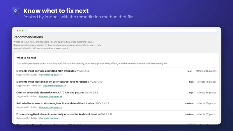 Axeible — Accessibility