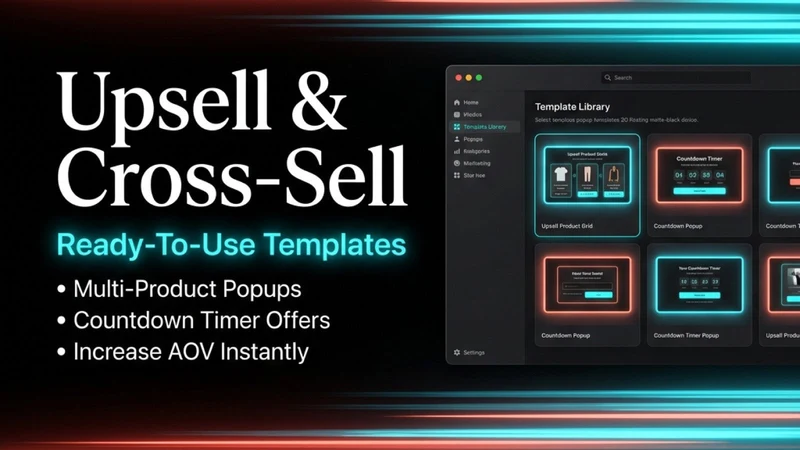 AB Email Popup & Upsell Pop Up