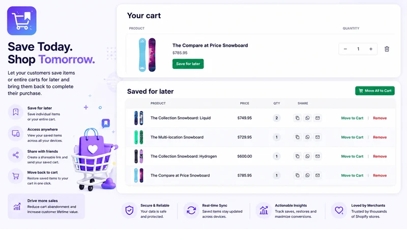 AppCraft: Save for Later