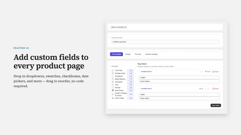 Amaze Price Builder