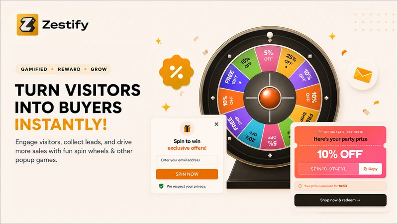 Zestify: Popup Games & Rewards