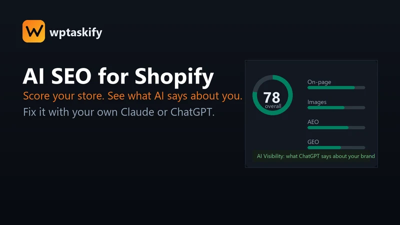 Wptaskify ‑ AI SEO