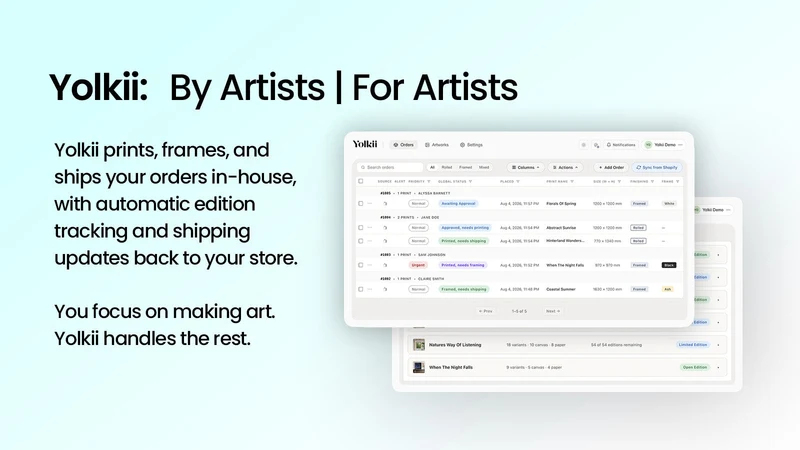 Yolkii: By Artists For Artists