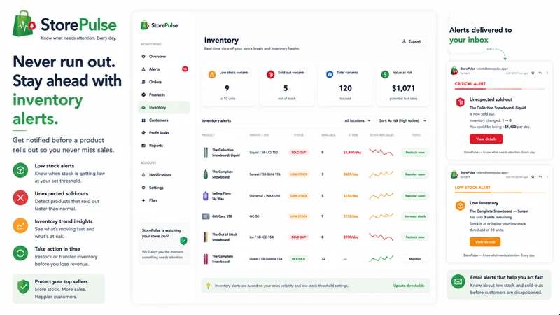 StorePulse Monitor