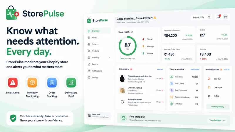 StorePulse Monitor