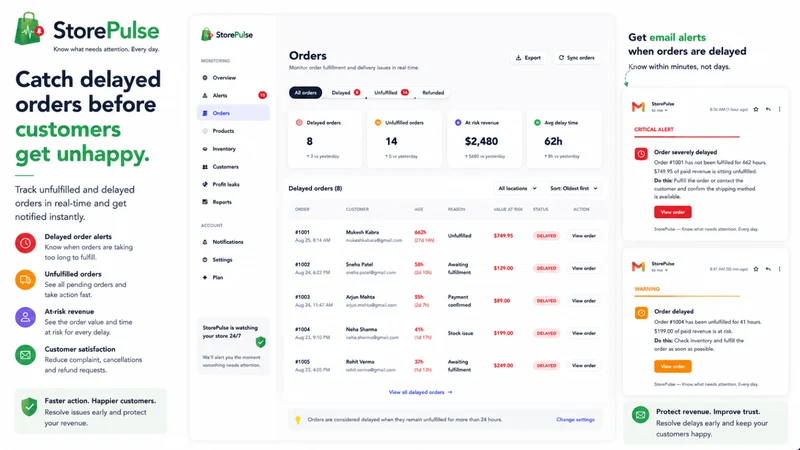 StorePulse Monitor