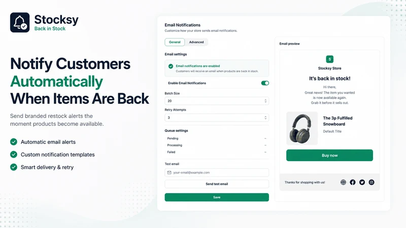 Stocksy Back In Stock Alerts