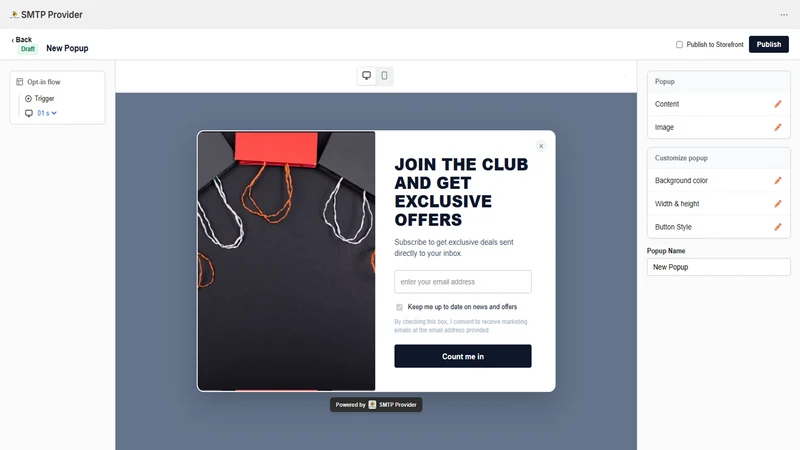SMTP Provider Email Marketing