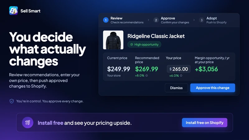 Sell Smart Price Optimization