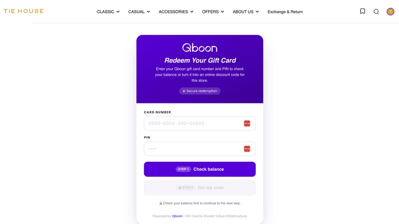 Qboon Gift Cards