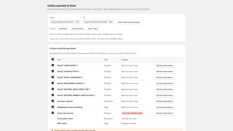Priorly Catalog Backup