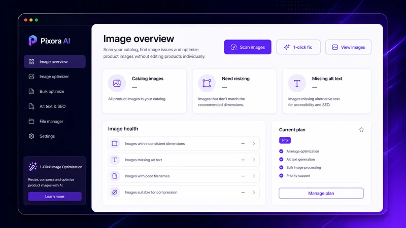 Pixora AI ‑ Image Resizer