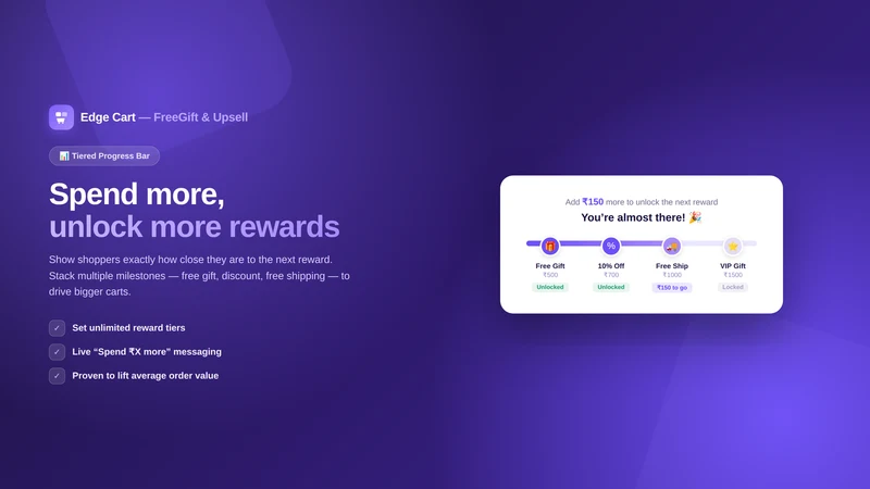 ZoomCart ‑FreeGift and Upsell