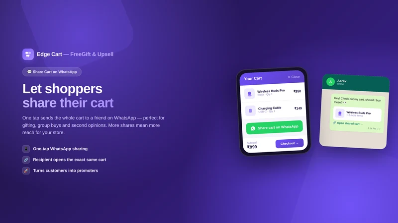ZoomCart ‑FreeGift and Upsell