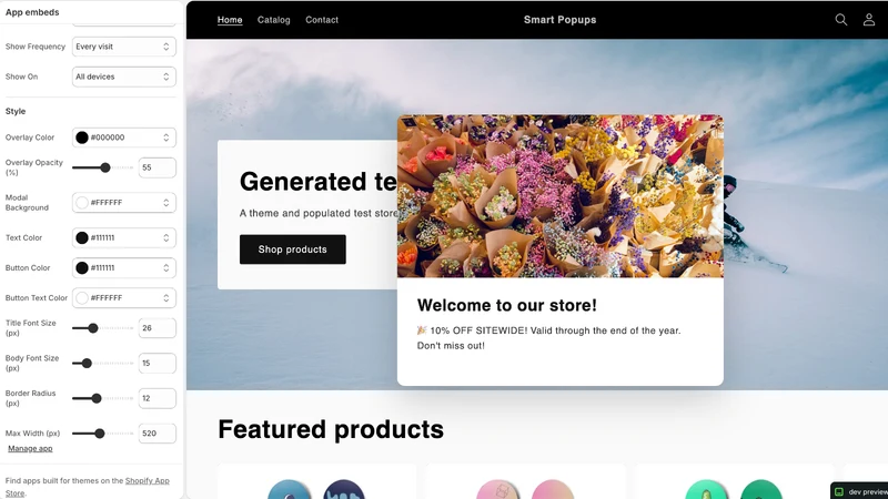 Smart Popups