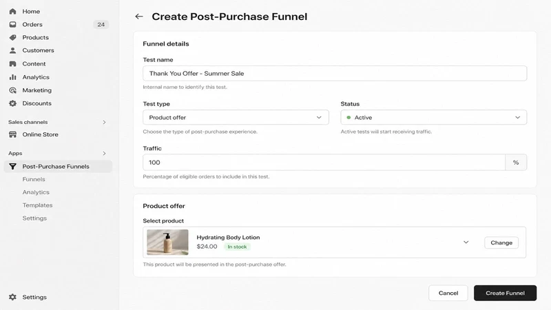 Post Purchase ‑ Appify