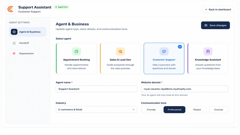 Mydaksh AI Chatbot & Live Chat