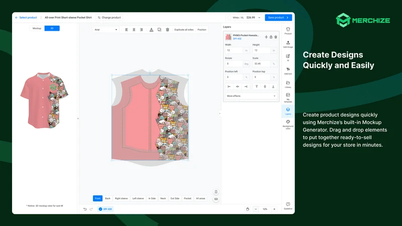Merchize: Print on Demand