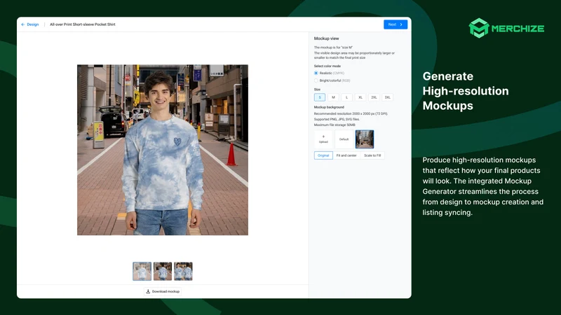 Merchize: Print on Demand