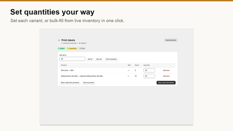 LabelCraft: Barcode Labels
