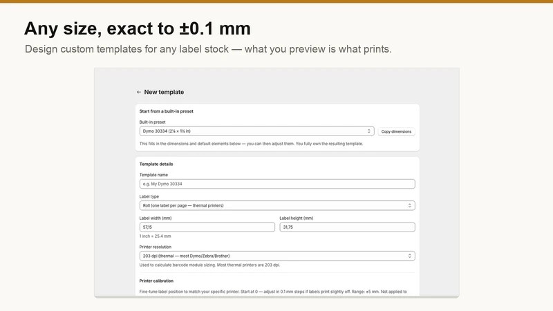 LabelCraft: Barcode Labels