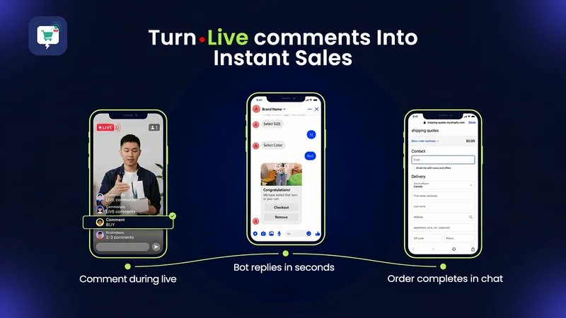 DX ‑ Live Comment Selling