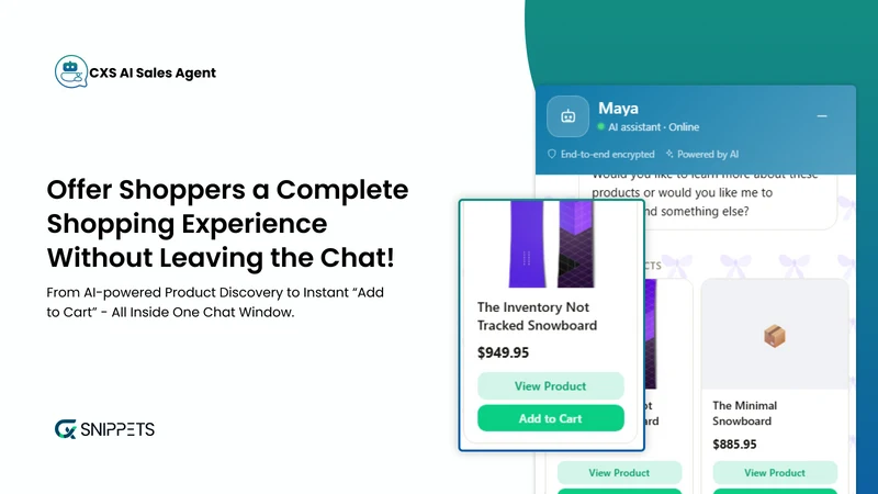 CXS AI Sales Agent