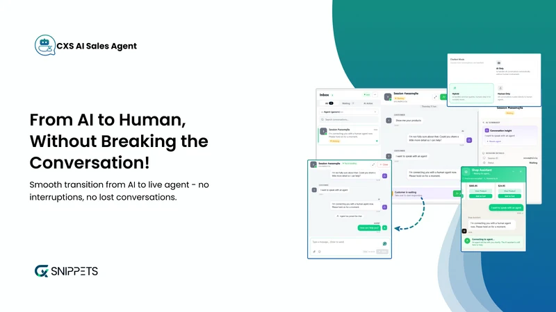 CXS AI Sales Agent