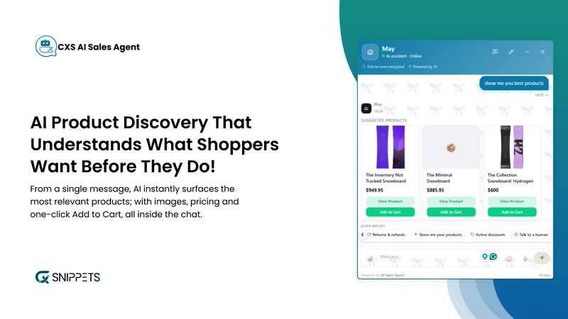 CXS AI Sales Agent