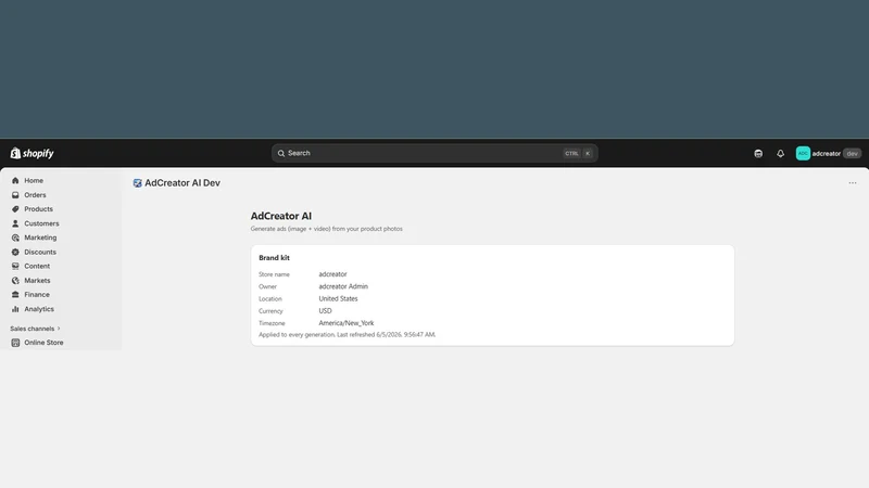 AdCreator AI Ad Creative Maker