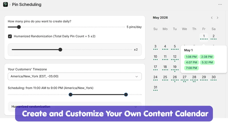 PinFlow ‑ Pinterest scheduler